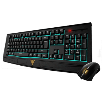 باندل ماوس و كيبورد جيمينج للالعاب ميكانيكال مضيئة RGB من Gamedias موديل GKC6001 M1 هيرميس