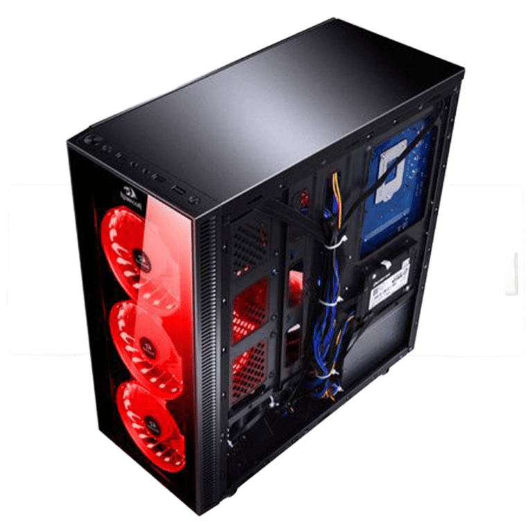 Case RGB Computer Gaming Redragon GC 601 Black 1