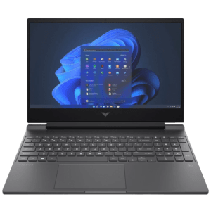 لاب توب اتش بي -0HP Victus 15-FA0025NR Laptop (Intel Core i5-12500H - 8GB Ram - M.2 NVMe 512GB - Nvidia RTX 3050 4GB - 15.6 Inch FHD IPS 60Hz - Win11) - Mica Silver
