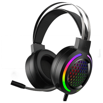 سماعة رأس جيمينج للألعاب فوريف مضيئة FV-G99 USB/RGB LED سلكيّة