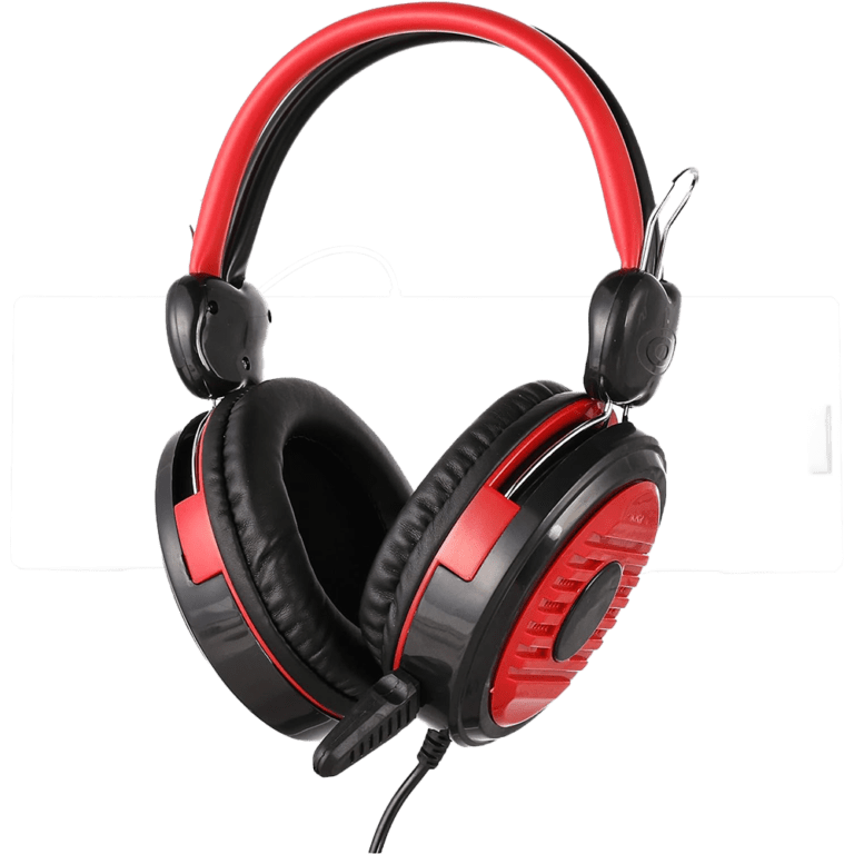 Headphone Headset Pc With Microphone Misde X6 Red Accessories 6