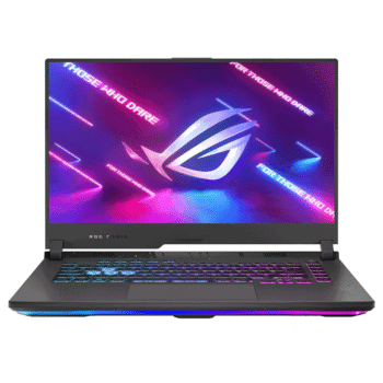 لاب توب اسوس ROG Strix G513RM-NP007W (اي ام دي رايزن7-6800H/BGA - رام 16 جيجابايت - هارد 1 تيرابايت M.2 NVMe - نفيديا 6 جيجابايت RTX 3060 - شاشة 15.6 بوصة WQHD - ويندوز 11) - رمادي داكن