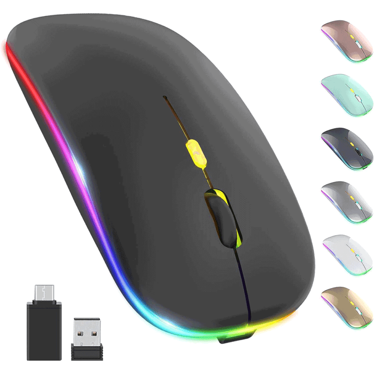 Mouse Wireless Usb LED 1