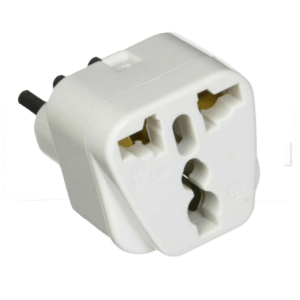 محول من فيشة ثلاثية الى ثنائية مع سدادة امان