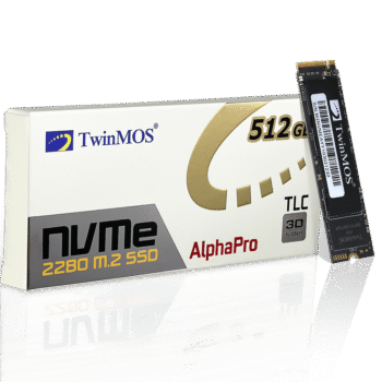 هارد SSD من TwinMOS نوع NVMe M.2 مساحة 512 GB