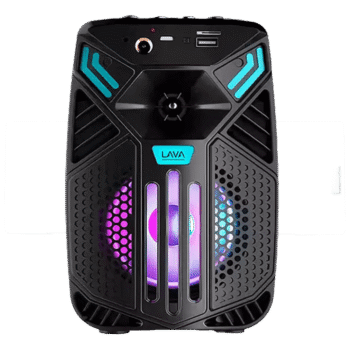 سماعة صب سبيكر LAVA ST-6603 مضيئة RGB تدعم بلوتوث , USB و كارت ميموري