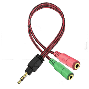 محول كونفيرت لسماعات الرأس من 2 إلى 1