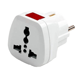 محول فيشة ثلاثية إلى محول قابس مزدوج