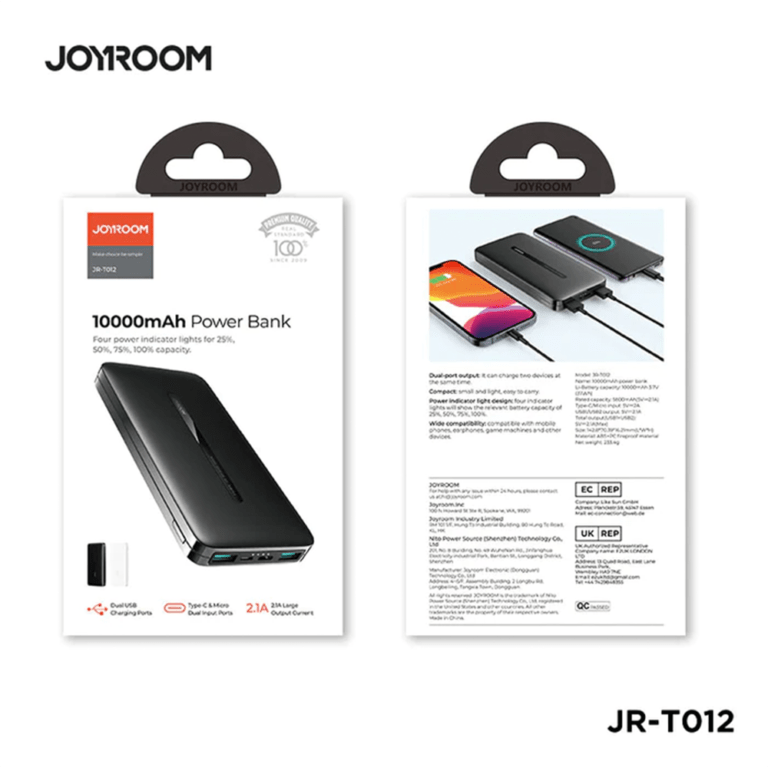 Powerbank Joyroom Jt 012 10000 1